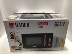 HADEN 800W MICROWAVE OVEN BLACK