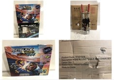 4 X ASSORTED KIDS TOYS TO INCLUDE TAKARA TOMY BEYBLADE X XTREME BATTLE SET