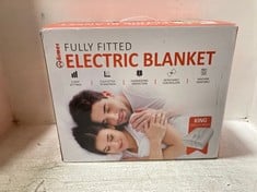 WARMER FULLY FITTED ELECTRIC BLANKET KING SIZE