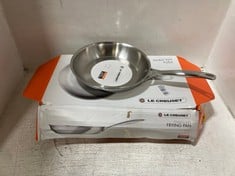 LE CREUSET 26CM FRYING PAN STAINLESS STEEL RRP- £113.99