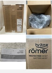 BRITAX ROMER ADVENTURE PLUS 2 CAR SEAT SPACE BLACK RRP- £99