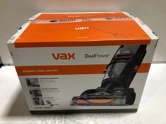 VAX DUALPOWER CARPET WASHER MODEL NO-W86-DP-B