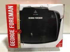 GEORGE FOREMAN CLASSIC ELECTRIC GRILL LARGE