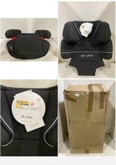 CYBEX SILVER HIGHBACK BOOSTER CAR SEAT BLACK/RED RRP- £140