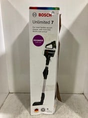 BOSCH UNLIMITED 7 CORDLESS STICK VACUUM CLEANER RRP- £249