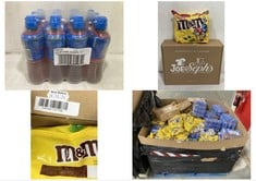 PALLET OF ASSORTED FOOD / DRINK TO INCLUDE LUCOZADE SPORT RASPBERRY FLAVOUR DRINK 12 X 500ML - BBE: 05/2024 (ZONE 2) (COLLECTION ONLY)