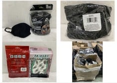 PALLET OF ASSORTED FACE MASKS TO INCLUDE FM LONDON 50 PACK REUSABLE FACE MASKS IN BLACK (ZONE 2)