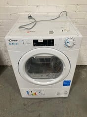 CANDY SMARTPRO FREESTANDING TUMBLE DRYER IN WHITE - MODEL NO. CSOEH9A2TE-80 - RRP £429 (ZONE 2)