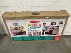 MELISSA AND DOUG PRETEND PLAY STAR DINER RESTAURANT - ITEM NO. 13951 - RRP £260 (ZONE 2)