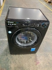 CANDY SMART PRO FREESTANDING 8KG WASHING MACHINE IN BLACK - MODEL NO. CS148TBBE/1-80 - RRP £299 (ZONE 1)