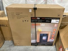 WARMLITE CAMBRIDGE 1.85KW STOVE FIREPLACE SUITE - ITEM NO. WL45043 - RRP £278 (ZONE 3)