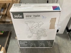 JOIE AIRE TWIN DOUBLE PUSHCHAIR IN ROSY /SEA - RRP £170 (ZONE 3)