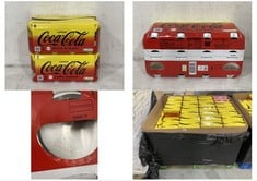 PALLET OF APPROX 149 X COCA-COLA ZERO LEMON FLAVOUR 8 X 330ML CANS - BBE: 11/2024 (ZONE 3) (COLLECTION ONLY)