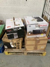 PALLET OF 6 X ASSORTED MICROWAVES TO INCLUDE SHARP MICROWAVE OVEN (ZONE 4)