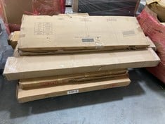 PALLET OF ASSORTED FURNITURE / PARTS TO INCLUDE VIDA DESIGNS OXFORD XL RADIATOR COVER IN WHITE (ZONE 4)