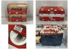 PALLET OF APPROX 155 X COCA-COLA ZERO VANILLA 8 X 330ML - BBE: 11/2024 (ZONE 4) (COLLECTION ONLY)