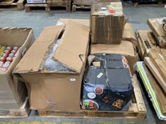 PALLET OF 6 X ASSORTED MICROWAVES / APPLIANCES TO INCLUDE RUSSELL HOBBS PLUS+ MANUAL MICROWAVE OVEN (ZONE 4)