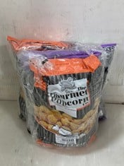 PALLET OF ASSORTED FOOD TO INCLUDE QTY OF GOURMET POPCORN CO. 2 DIFFERENT FLAVOURS 200G / 110G - EXP: 12/10/2024 (ZONE 4)