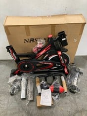 NASPALURO EXERCISE BIKE IN BLACK / RED - RRP £130 (ZONE 1)