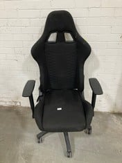 CORSAIR TC100 RELAXED GAMING CHAIR IN BLACK - RRP £160 (ZONE 1)