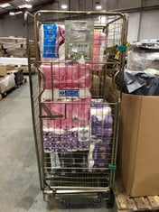 CAGE OF ASSORTED TOILET / KITCHEN ROLL TO INCLUDE ANDREX FAMILY SOFT 9 ROLLS OF 2 PLY TOILET PAPER (CAGE NOT INCLUDED) (ZONE 7)