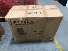 MELOKEA ERGONOMIC DESK CHAIR IN GREY - ITEM NO. F033 - RRP £98 (ZONE 7)