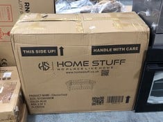 HOMESTUFF CHESTERFIELD 2 SEATER SOFA IN BLUE (BOX 2/2, PART ONLY) (ZONE 7)