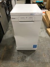 CANDY FREESTANDING SLIMLINE DISHWASHER IN WHITE - MODEL NO. CDPH2L1049W-80 - RRP £249 (ZONE 8)