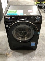 CANDY RAPIDO FREESTANDING WASHING MACHINE IN BLACK - MODEL NO. R01696DWMCB7-80 - RRP £379 (ZONE 8)