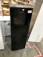 RUSSELL HOBBS FREESTANDING 60/40 FRIDGE FREEZER IN BLACK - MODEL NO. RH145FF501E1B - RRP £280 (ZONE 8)