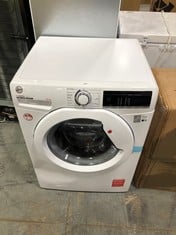 HOOVER H-WASH 300 FREESTANDING WASHING MACHINE IN WHITE - MODEL NO. H3WO4105TA4/1-80 - RRP £329 (ZONE 8)