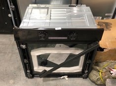 BUILT IN SINGLE ELECTRIC OVEN IN BLACK (SMASHED) (ZONE 8)