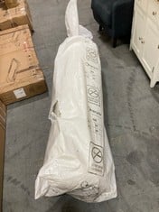 DOUBLE ROLLED OPEN SPRUNG MATTRESS IN WHITE (ZONE 1)