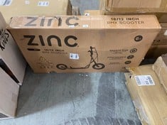 ZINC 16/12'' BMX SCOOTER - RRP £150 (ZONE 8)