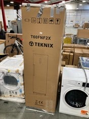 TEKNIX 60CM UPRIGHT FREESTANDING FREEZER - MODEL NO. T60FNF2X - RRP £448 (ZONE 1)