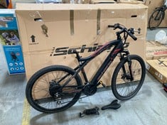 F.LLI SCHIANO BRAVER 27.5'' ELECTRIC MOUNTAIN BIKE IN BLACK / RED - RRP £849 (ZONE 1)