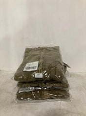 4 X MASON HOODIE ARMY GREEN - SIZE L - TOTAL RRP £472