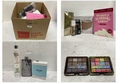 BOX OF ASSORTED BEAUTY ITEMS TO INCLUDE CALVIN KLEIN CKIN2U EAU DE TOILETTE SPRAY 150ML