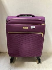 ROCK LUGGAGE PARKER 8-WHEEL CABIN SUITCASE PURPLE