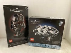 LEGO STAR WARS STARS MILLENIUM FALCON TO INCLUDE LEGO STAR WARS DARTH VADER HELMET - TOTAL RRP £143