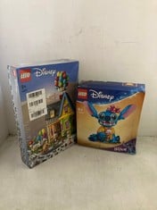 LEGO DISNEY STITCH TO INCLUDE LEGO DISNEY PIXAR UP HOUSE - TOTAL RRP £108