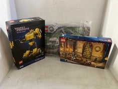 3 X ASSORTED LEGO ITEMS TO INCLUDE LEGO HARRY POTTER 2024 ADVENT CALENDAR