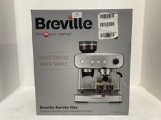 BREVILLE BARISTA MAX ESPRESSO MACHINE WITH INTEGRATED GRINDER - RRP £479