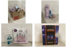 BOX OF ASSORTED BEAUTY ITEMS TO INCLUDE NIP + FAB TEEN SKIN FIX PORE BLASTER WASH NIGHT 145ML