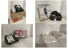 BOX OF ASSORTED KIDS CLOTHES ITEMS TO INCLUDE SKELETON GIRL COSTUME