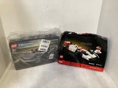 LEGO TECHNIC KOENIGSEGG JESKO ABSOLUT GREY HYPERCAR 42173 TO INCLUDE LEGO MCLAREN MP4/4 & AYRTON SENNA