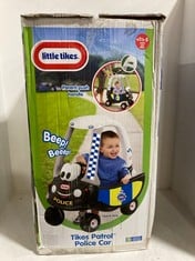 LITTLE TIKES COZY COUPE PATROL POLICE CAR