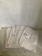 5 X GOLDEN HOUR KNIT MIDI SKIRT IVORY - SIZE S - TOTAL RRP £300