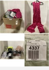 20 X ASSORTED XS ADULT CLOTHING ITEMS TO INCLUDE HALTER SHOULDER BUCKLE JUMPSUIT PINK - SIZE XS (RRP £198)