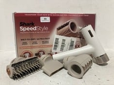 SHARK SPEEDSTYLE RAPID GLOSS FINISHER & HIGH VELOCITY DRYER - MODEL NO. HD331UK - RRP £299